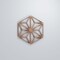 Ekena Millwork Extra Small Hampton Decorative Fretwork Wood Wall Panels, Wood, 7 3/8"W x 8 1/2"H x 3/8"T WALW08X08X0375HMPMF - alternate 6